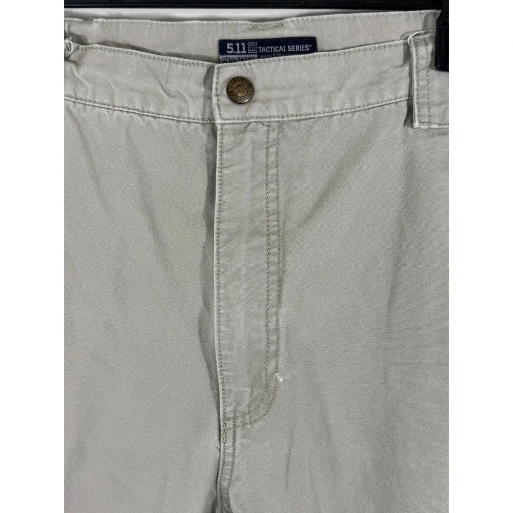 5.11 Tactical Series Cargo Pants Men's 38x32 Khaki Ripstop Utility Workwear